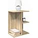 Comodini 2 Pz Rovere Sonoma 46,5x29x61 Cm In Legno Multistrato - Foto miniatura 1