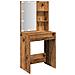 Toeletta Con Led Legno Antico 60x40x140 Cm - Foto miniatura 2