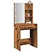 Toeletta Con Led Legno Antico 60x40x140 Cm - Foto miniatura 1