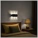 Applique Da Muro Con 6 Led Lampada A Parete Nera Con Luce Bianco Freddo 15x8x3cm - Foto miniatura 4