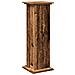 Espositore con Portaoggetti Legno Antico 31x30x90 cm Truciolato - Foto miniatura 1