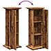 Espositore con Portaoggetti Legno Antico 31x30x90 cm Truciolato - Foto miniatura 9