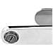 Miscelatore Per Lavabo Alto Colhue Ottone Argento - Foto miniatura 5
