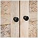 Credenza Bianco 60 x 33 x 75 cm legno massello di mango - Foto miniatura 7