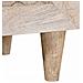 Credenza Bianco 60 x 33 x 75 cm legno massello di mango - Foto miniatura 8