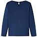 Maglietta per Bambini Maniche Lunghe Blu Marino 128 - Foto miniatura 2