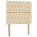 Letto con contenitore e materasso Crema 90 x 190 cm Poliestere - Foto miniatura 9