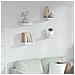 Scaffale da parete 4 pcs Marmo Bianco 23 x 23,5 x 4 cm - Foto miniatura 2