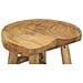 Sgabello Basso Natura 13-marrone-legno-40x32x42 Cm - Foto miniatura 4
