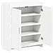 Mobile per scarpe Bianco 73,5 x 36 x 92 cm Legno ingegnerizzato - Foto miniatura 3