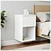 Armadietto per letto 2 pcs Bianco 29 x 31,5 x 49 cm - Foto miniatura 2
