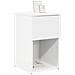 Armadietto per letto 2 pcs Bianco 29 x 31,5 x 49 cm - Foto miniatura 3