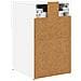 Armadietto per letto 2 pcs Bianco 29 x 31,5 x 49 cm - Foto miniatura 8