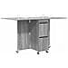 Tavolo da Pranzo 2 pcs 140 x 80 x 77 cm Legno ingegnerizzato - Foto miniatura 3
