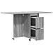 Tavolo da Pranzo 2 pcs 140 x 80 x 77 cm Legno ingegnerizzato - Foto miniatura 5