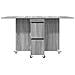 Tavolo da Pranzo 2 pcs 140 x 80 x 77 cm Legno ingegnerizzato - Foto miniatura 6