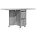 Tavolo da Pranzo 2 pcs 140 x 80 x 77 cm Legno ingegnerizzato - Foto miniatura 8