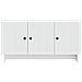 Mobile TV Bianco 99 x 34,5 x 50 cm Legno ingegnerizzato - Foto miniatura 6