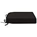 Cuscini per sedile a 4 pezzi SOEST 4 pcs 100% Poliestere Nero - Foto miniatura 3