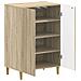 Mobile per scarpe ARNHEM 59,5 x 39,5 x 90 cm Rovere Sonoma - Foto miniatura 3