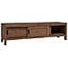 Mobile TV 110 x 30 x 30 cm Legno di teak solido Naturale - Foto miniatura 2