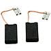 Spazzole di carbone per Bosch 1617 - 6,3 x 12,5 x 19 mm - coppia - Foto miniatura 1