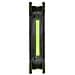 Ventola di Raffreddamento 120 mm Colore Nero e Verde - Foto miniatura 3