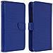 Custodia A Libro Universale Smartphone 6 Portacarte Blu Taglia S - Foto miniatura 3