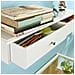 Mensola Con Cassetti, Libreria, Porta Gioielli A Chiavi, Colore: bianco, Frg43-w - Foto miniatura 4