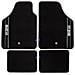 Set Completo Tappetini Auto Universali In Moquette Quattro Pezzi Nero - Foto miniatura 1