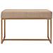 Panca 80 Cm In Velluto Beige - Foto miniatura 4