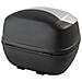 Bauletto Moto Scooter Baule Valigia Rigida Universale Top Case Argento - Foto miniatura 3