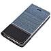 Custodia Compatibile Con Apple Iphone 6 / Iphone 6s In Blu Scuro Nero - Coperchio Protettiva Con Chiusura Magnetica, Funzione Stand E Tasca Per Le Carte - Foto miniatura 5