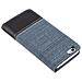 Custodia Compatibile Con Apple Iphone 6 / Iphone 6s In Blu Scuro Nero - Coperchio Protettiva Con Chiusura Magnetica, Funzione Stand E Tasca Per Le Carte - Foto miniatura 6