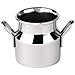 Cl203 Mini Bidone Del Latte In Acciaio Inox Piccolo 60 Ml 2 Oz 45 Di Diametro 45 Mm H - Foto miniatura 1