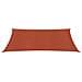 Vela Parasole 160 G / m Terracotta 2x4 M In Hdpe - Foto miniatura 3