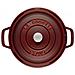 Cocotte in Ghisa con Coperchio Diametro 22 cm Colore Bordeaux - Foto miniatura 1