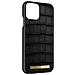 Cover Capri Case Iphone 11 Pro Effetto Coccodrillo Nera - Foto miniatura 2