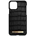 Cover Capri Case Iphone 11 Pro Effetto Coccodrillo Nera - Foto miniatura 1