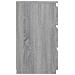 Comodino Grigio Sonoma 40x35x62,5 cm in Legno Multistrato - Foto miniatura 3