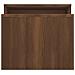 Set Di Tavolini Rovere Marrone 100x48x40 Cm Legno Multistrato - Foto miniatura 4