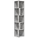 Armadio Angolare Grigio Cemento 33x33x164,5 Cm In Truciolato - Foto miniatura 2
