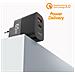 Caricabatterie Da Muro Con 2 Porte, 1x Usb + 1x Usb-c 65w Compatto Linq Nero - Foto miniatura 2