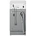 Lavatrice Carica dall'Alto BTW L60400 SP /N 6 kg Classe C Centrifuga 951 giri Colore Bianco - Foto miniatura 9