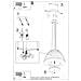 Lampadario Bella 60 Bianco Sl. 0733 - Moderno Lampadari Bianco 138x60x60 Cm - Foto miniatura 5