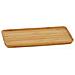Vassoio Per Aperitivi Ax70063 Bambù Rettangolare 27 X 15 X 1,5 Cm - Foto miniatura 1