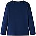 Maglietta Da Bambina Maniche Lunghe Blu Marino 92 - Foto miniatura 2