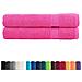 Asciugamani Premium SOLUND 2 pz Rosa 100x200 cm 600 g /m² - Foto miniatura 2