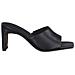 Black Elegant Open Mules Ciabatte Sintetico E Tessile Scarpe Donna Nero Eu 36, 2-27208-20 001 - Foto miniatura 2
