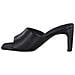 Black Elegant Open Mules Ciabatte Sintetico E Tessile Scarpe Donna Nero Eu 36, 2-27208-20 001 - Foto miniatura 3